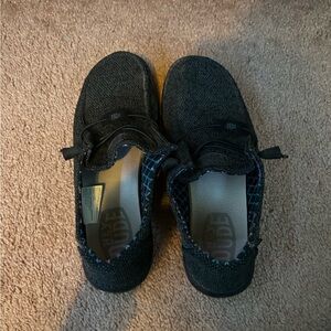 Hey Dude Black Casual Shoes